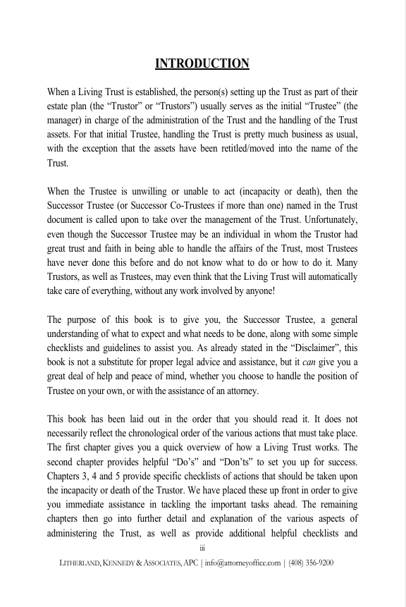Yes The Trust Needs To Be Administered Page 5